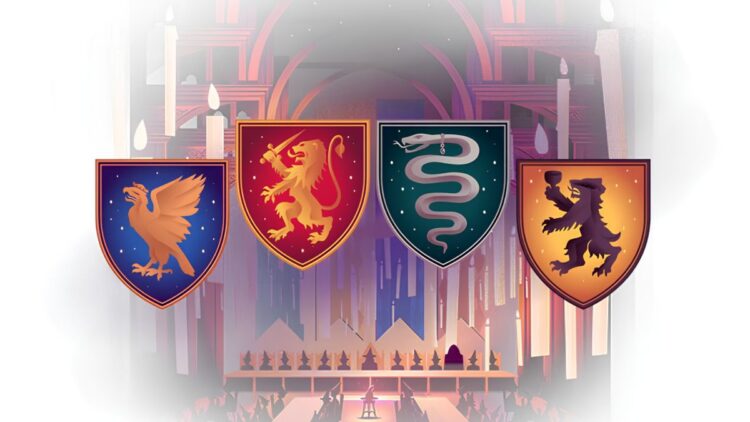 Nuevos emblemas de las casas de Hogwarts presentados por HBO