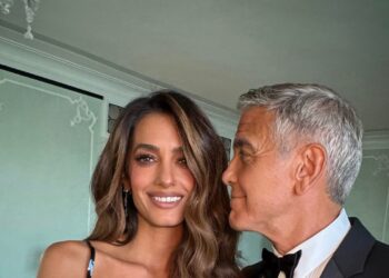 George Clooney y Amal Clooney en el Festival de Cine de Venecia