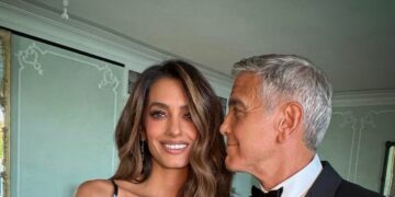 George Clooney y Amal Clooney en el Festival de Cine de Venecia