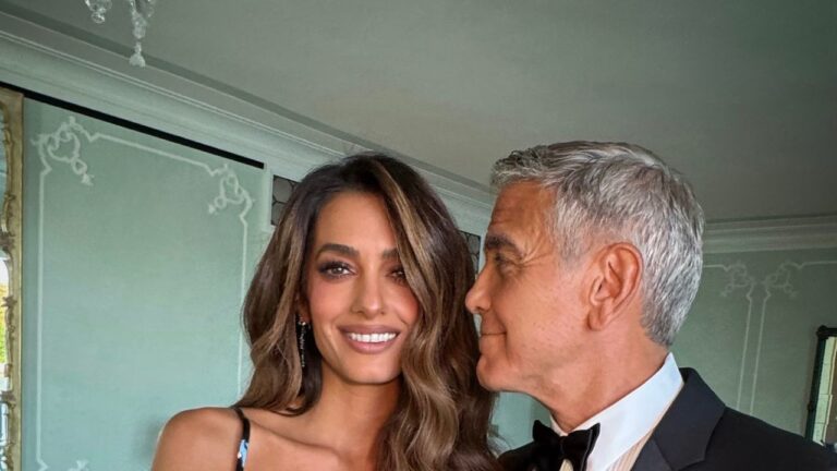 George Clooney y Amal Clooney en el Festival de Cine de Venecia