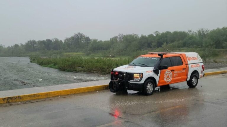 Tormenta con granizo en Cadereyta Jiménez, Nuevo León.