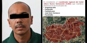 CAEN EN MICHOACÁN A MANUEL ALEJANDRO "N", COORDINADOR DEL CJNG