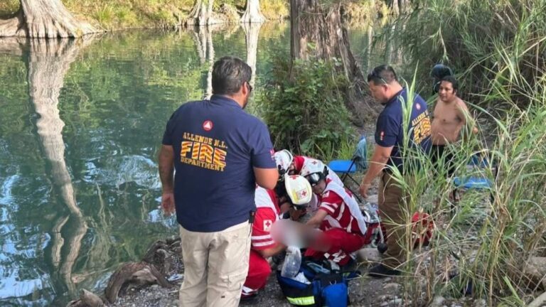 HOMBRE MUERE AHOGADO EN EL RÍO RAMOS EN ALLENDE, NUEVO LEÓN