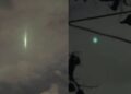 Extraña luz en el cielo de Monterrey causa sorpresa — luz cielo