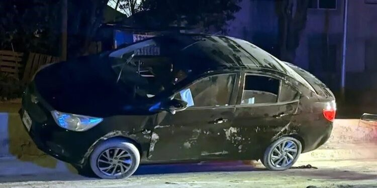 MENORES VOLCAN AUTO AL INTENTAR APRENDER A MANEJAR EN GUADALUPE