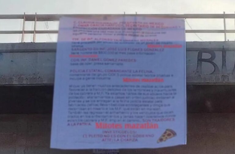 NARCOMANTAS EN EL SUR DE SINALOA PIDEN INVESTIGAR A MANDOS MILITARES Y POLICIALES
