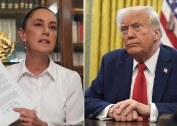 SHEINBAUM RESPONDE A TRUMP Y EXIGE CUENTAS SOBRE NARCOTRÁFICO EN EE.UU.