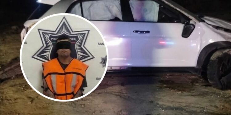 CONDUCTOR DE PLATAFORMA QUEDA BAJO RESGUARDO TRAS PERSECUCIÓN EN SAN NICOLÁS