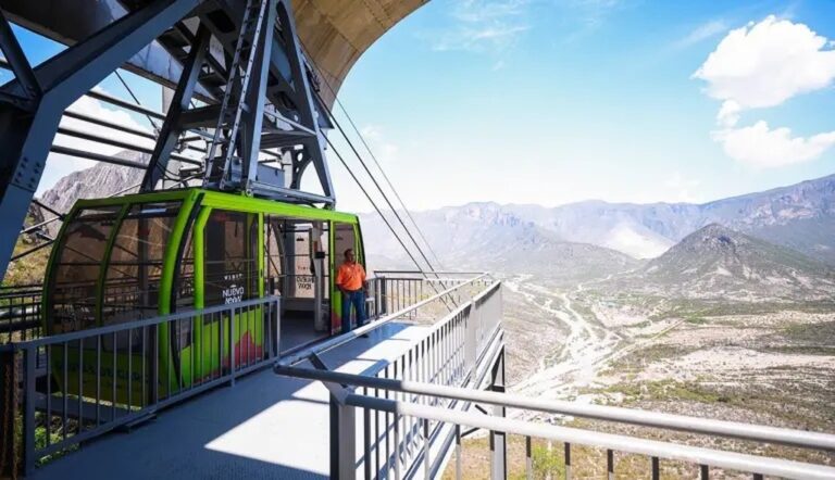 SUSPENDEN TELEFÉRICO DE LAS GRUTAS DE GARCÍA POR CINCO DÍAS