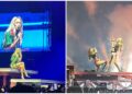Tini Stoessel durante su concierto en la Arena Ciudad de México