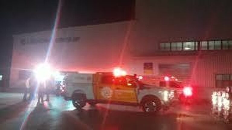 MUERE TRABAJADOR ELECTROCUTADO EN EMPRESA DE SALINAS VICTORIA