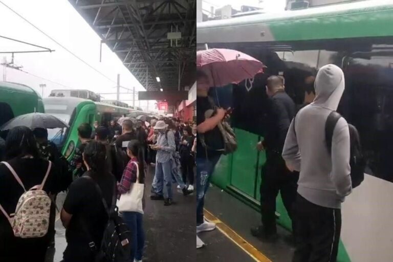 Retrasos y detenciones en Línea 1 del Metro de Monterrey provocan aglomeraciones en Mitras y Hospital