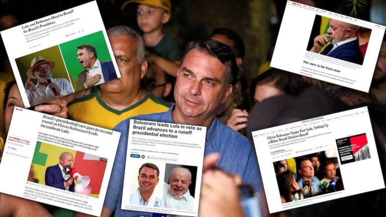 Flávio Bolsonaro y Lula irán a segunda vuelta el 25 de octubre tras una primera vuelta reñida