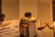 Eduin Caz entrega un millón de pesos a Ese Pérez y lo llama “el verdadero ganador” de La Casa de los Famosos