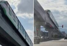 Metrorrey: viaducto de las Líneas 4 y 6, «prácticamente terminado»; estaciones al 60% y obra al 80%