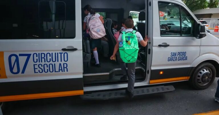 San Pedro pone en operación un circuito escolar desde Las Sendas al Colegio Irlandés