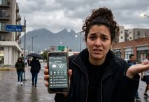 Semana inicia fresca en Monterrey; máximas subirán a 27 °C y se prevén rachas de 30–40 km/h