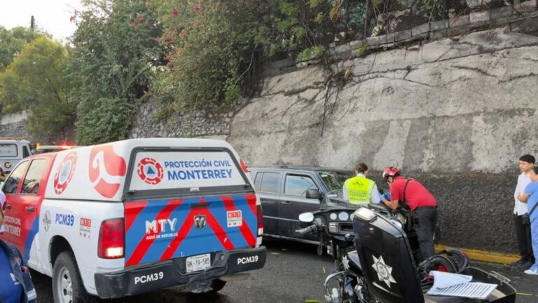 Reportera y camarógrafo resultan atropellados durante enlace en vivo en Morones Prieto